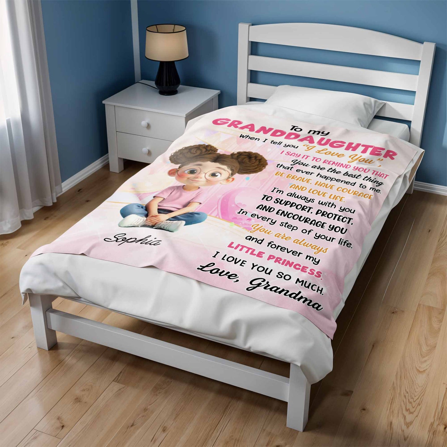 To My Granddaughter, You Are My Little Princess