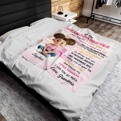 To My Granddaughter, You Are My Little Princess