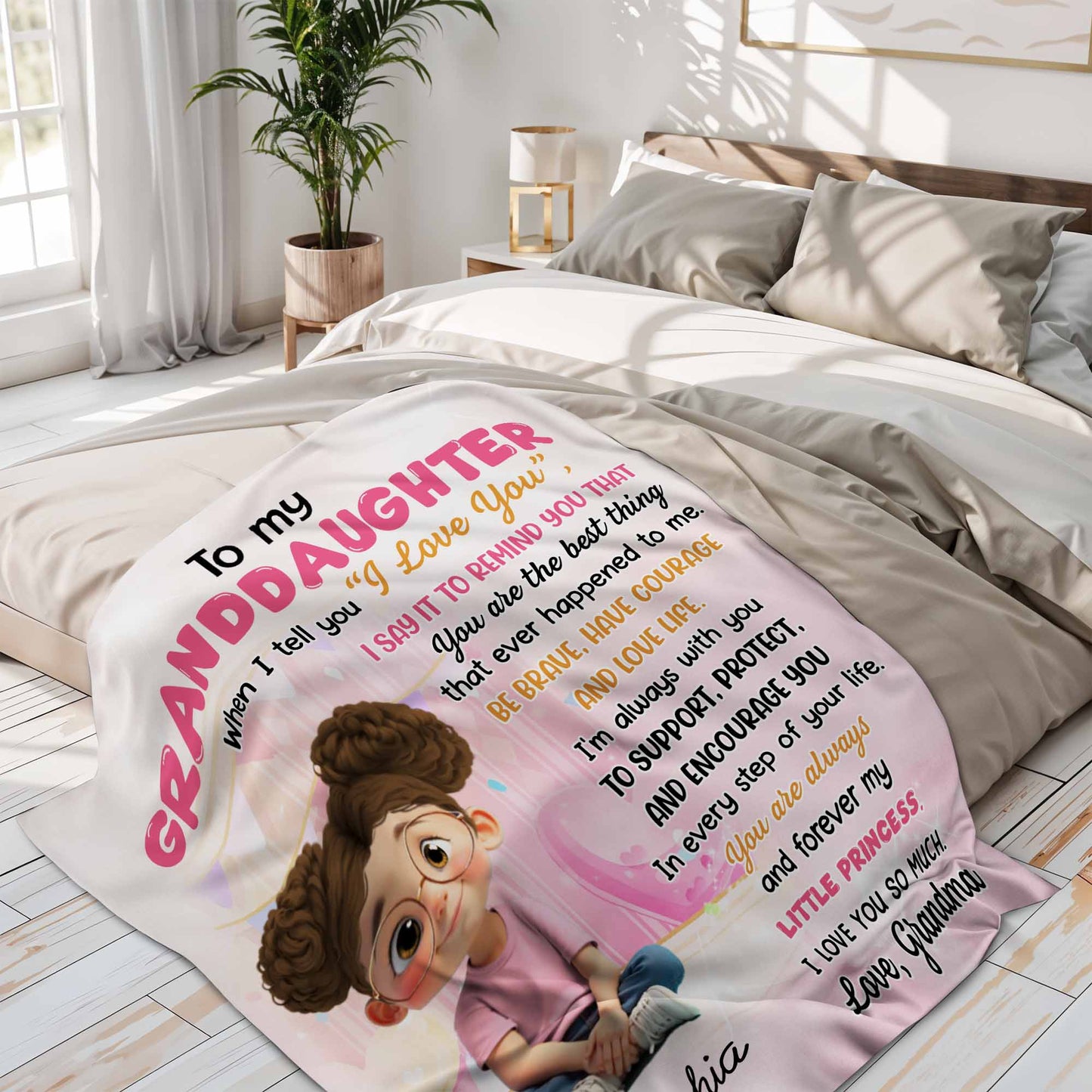 To My Granddaughter, You Are My Little Princess