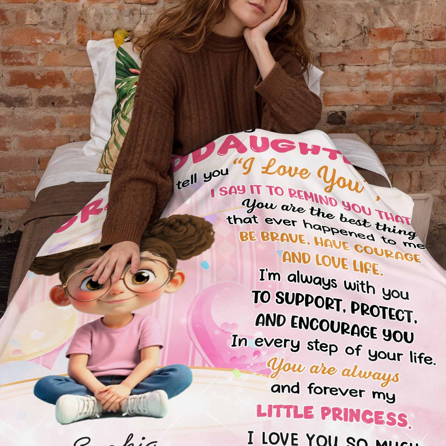 To My Granddaughter, You Are My Little Princess