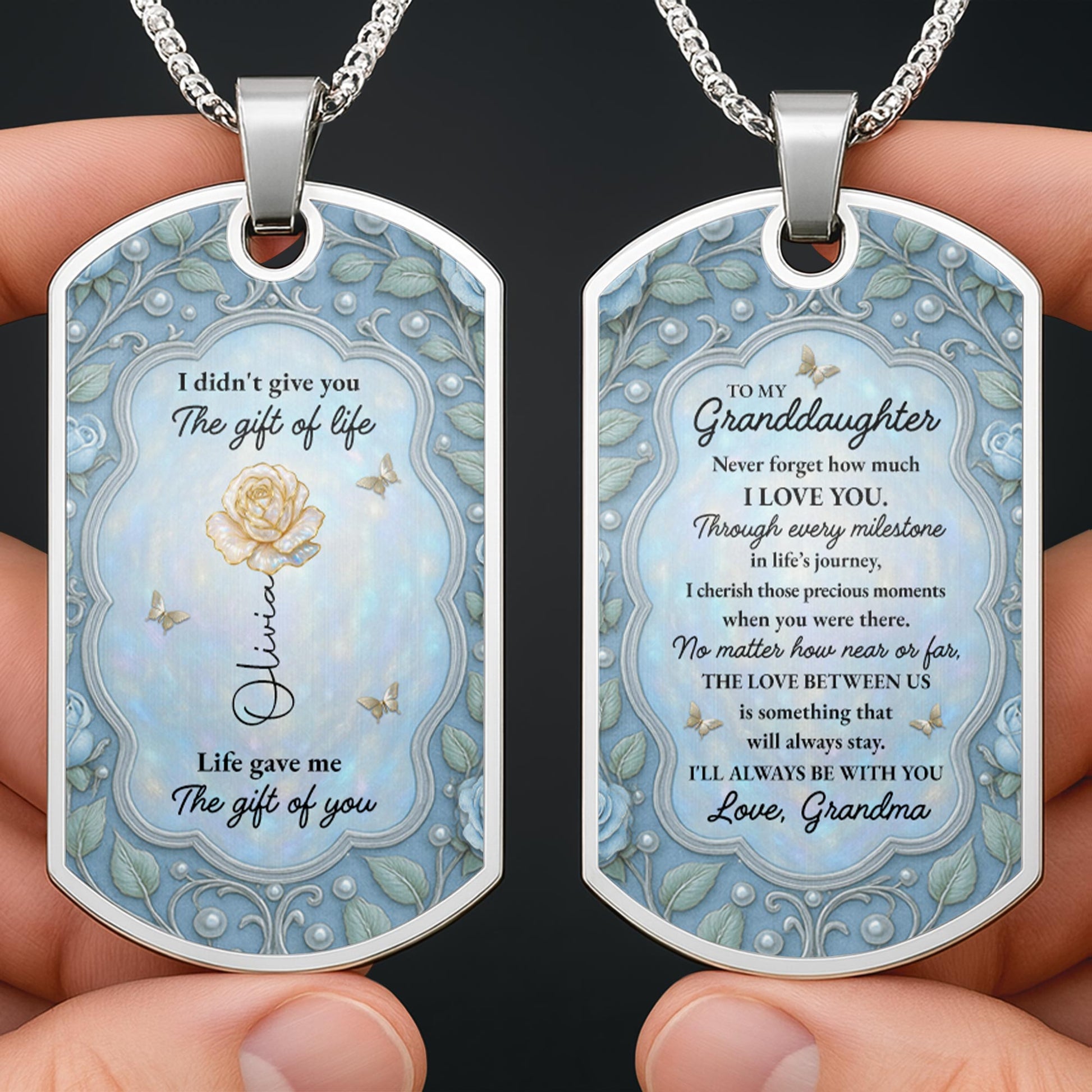 Gift of Life, To My Granddaughter Love Between Us