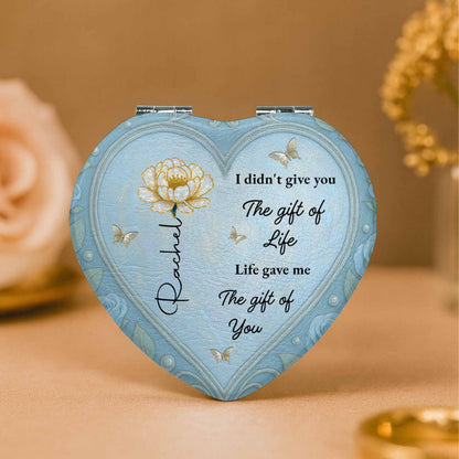 To My Granddaughter, Butterflies and Heart Shape