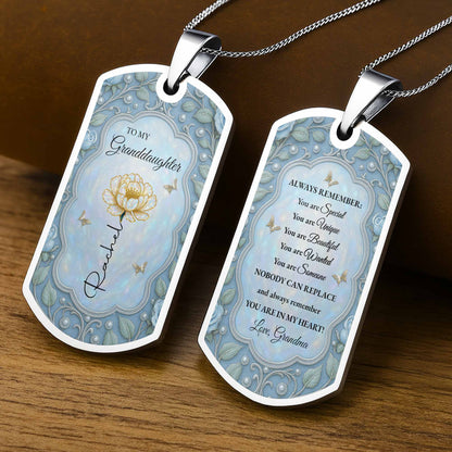 You Are Special, Unique, Beautiful, Flower And Butterflies Design