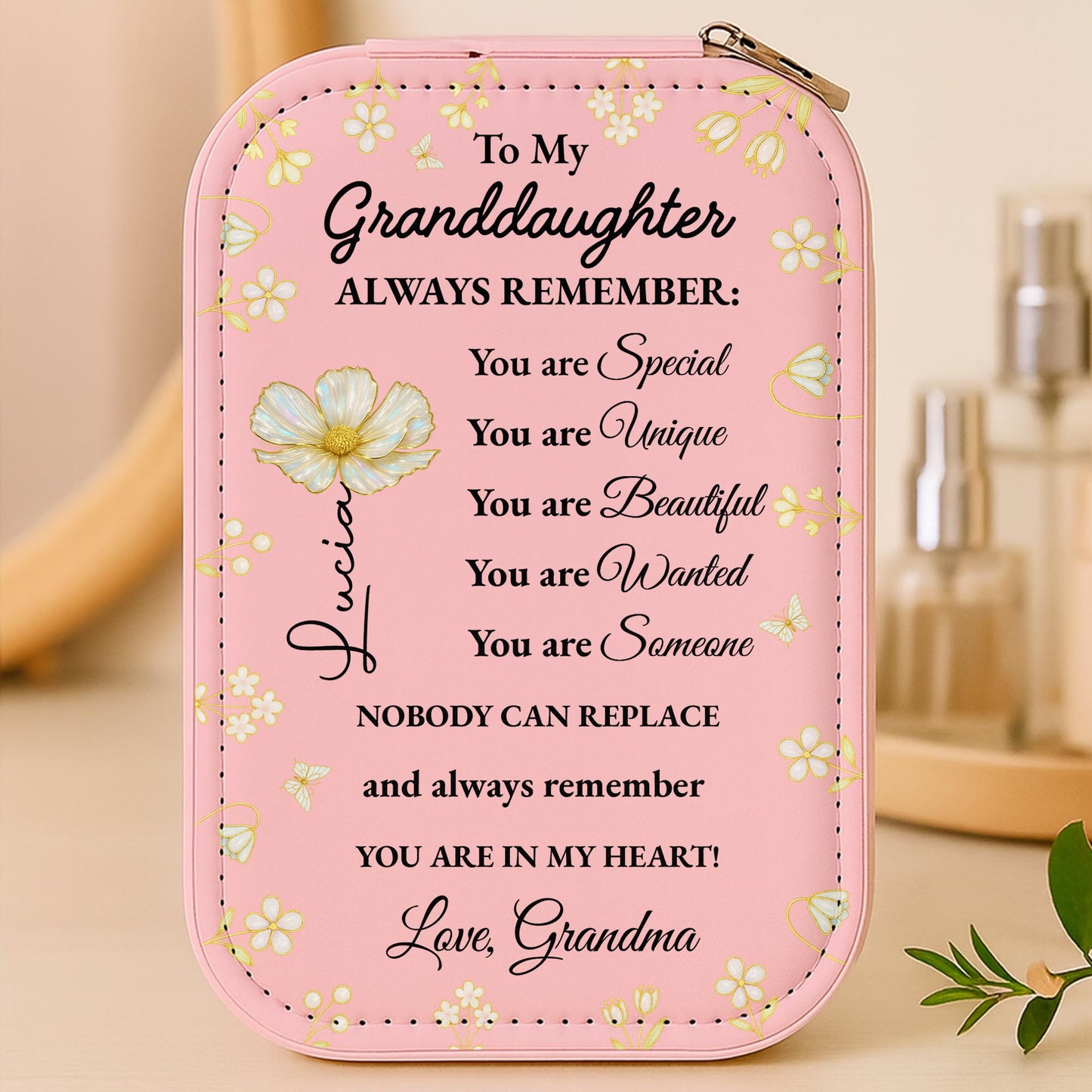 To My Granddaughter, You Are Special, Beautiful Flowers