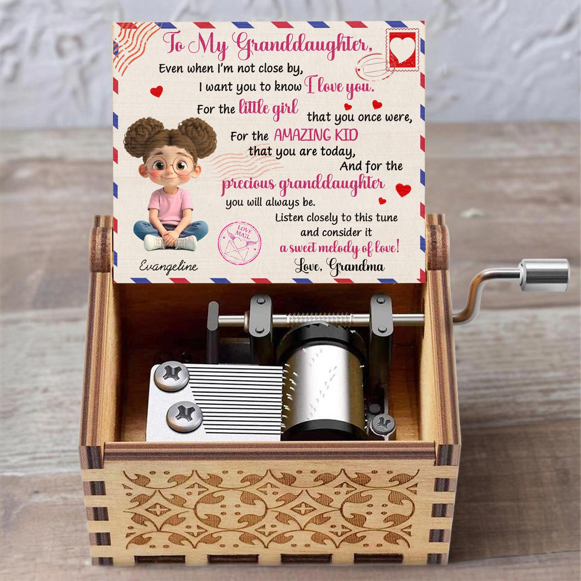 To My Granddaughter, A Sweet Melody of Love