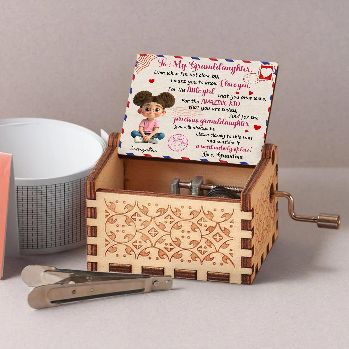 To My Granddaughter, A Sweet Melody of Love