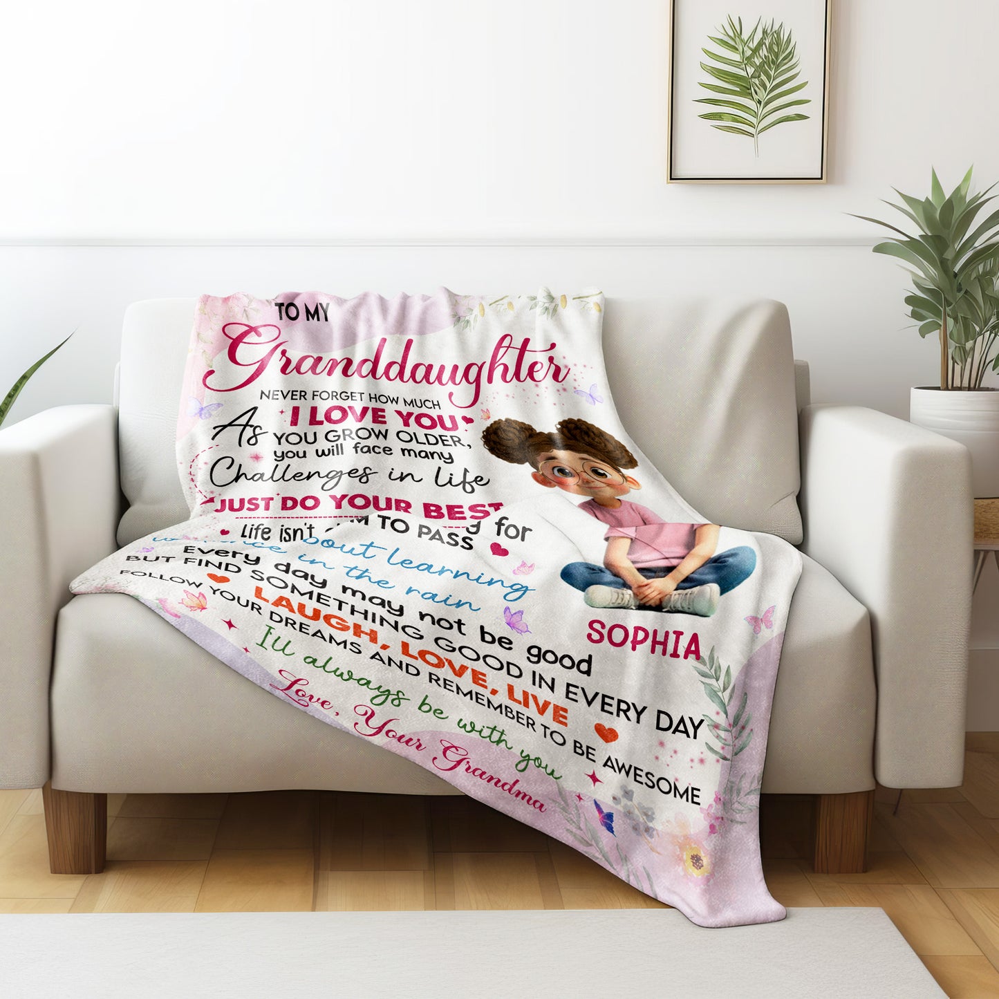 To My Granddaughter, Learn To Dance In The Rain