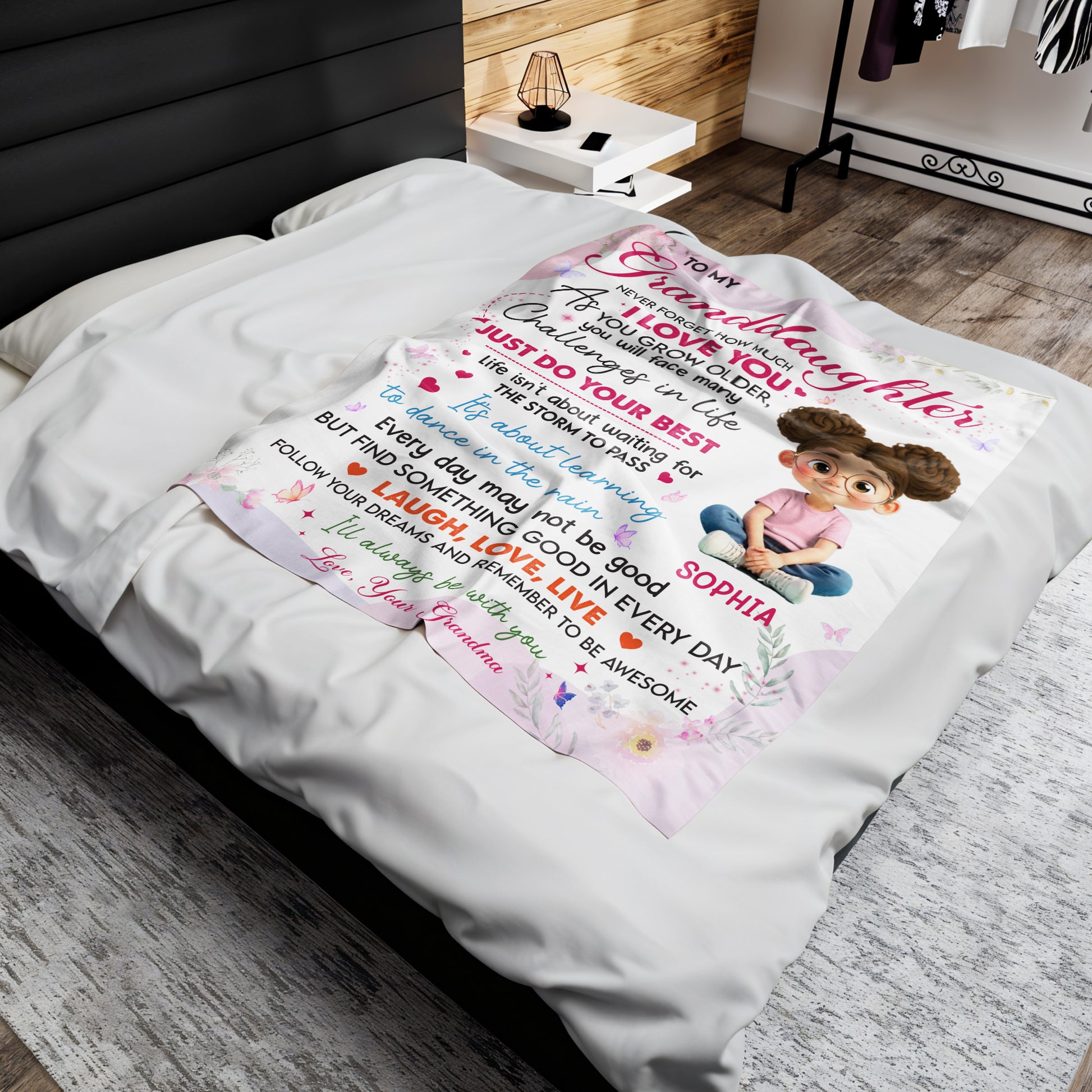 To My Granddaughter, Learn To Dance In The Rain