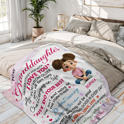 To My Granddaughter, Learn To Dance In The Rain