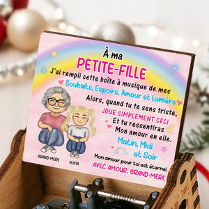 Filled With Wishes, Hopes, Love, Grandmother And Granddaughter