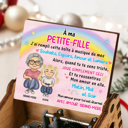 Filled With Wishes, Hopes, Love, Grandmother And Granddaughter