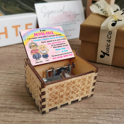 Filled With Wishes, Hopes, Love, Grandmother And Granddaughter