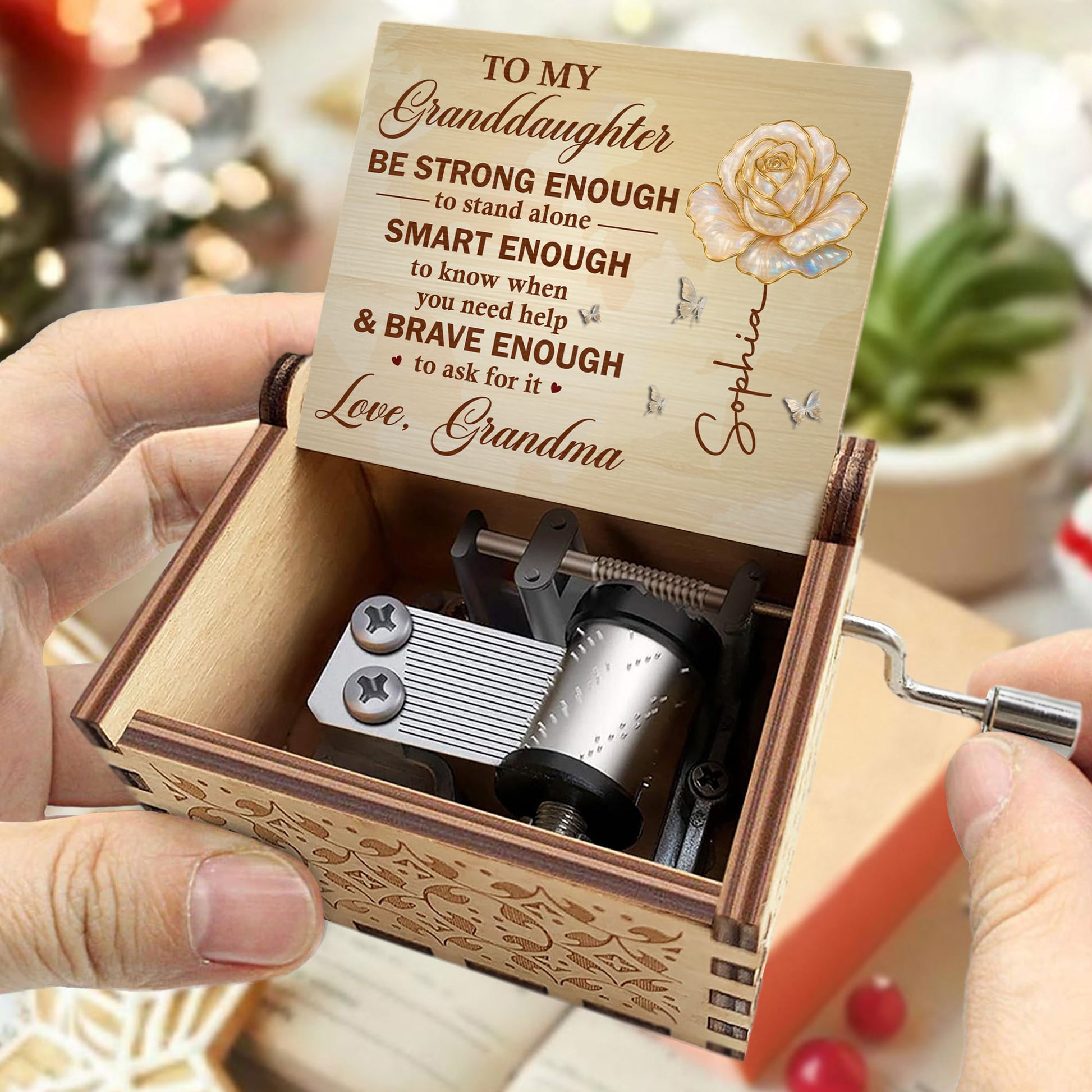 To My Granddaughter, Be Strong, Smart, & Brave