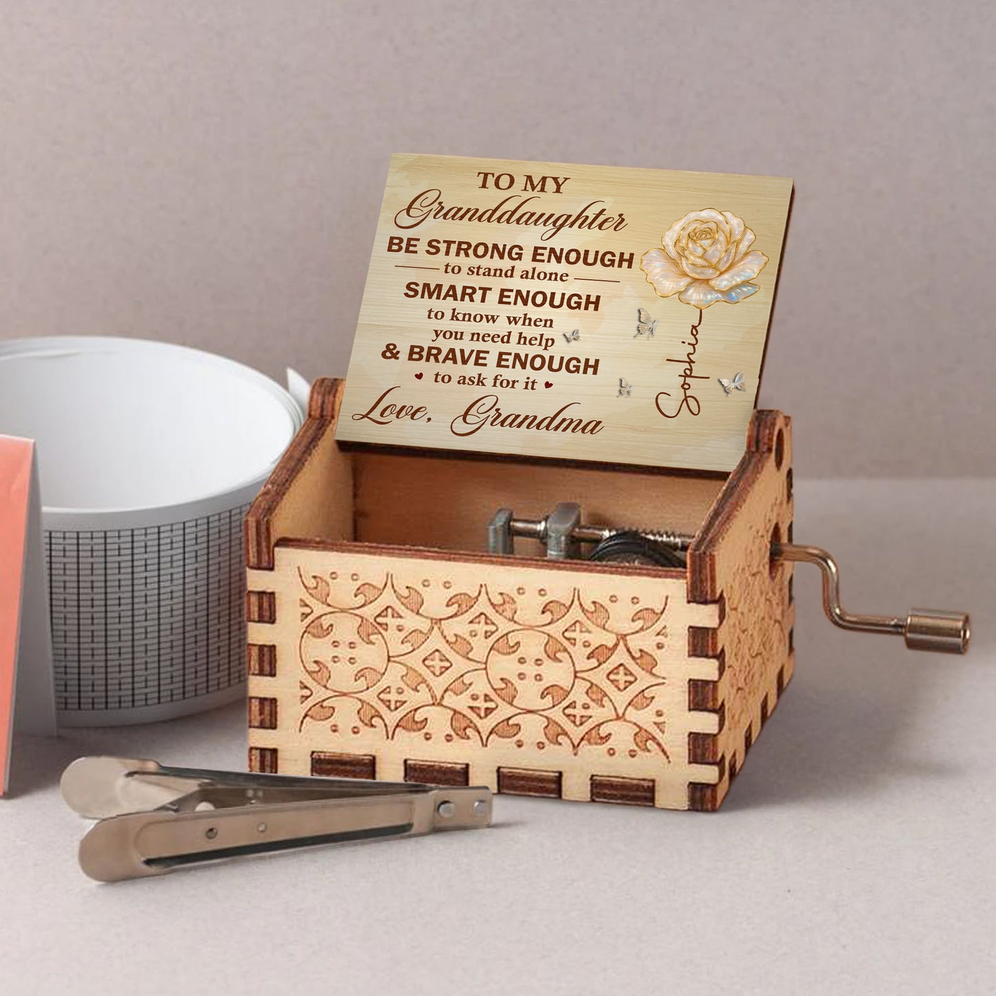 To My Granddaughter, Be Strong, Smart, & Brave