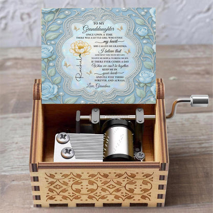 To My Granddaughter Once Upon A Time With Flowers