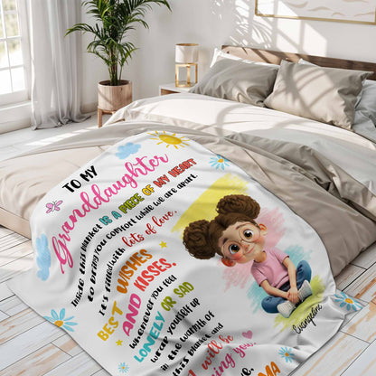 To My Granddaughter, Lots Of Love And Warm Hugs