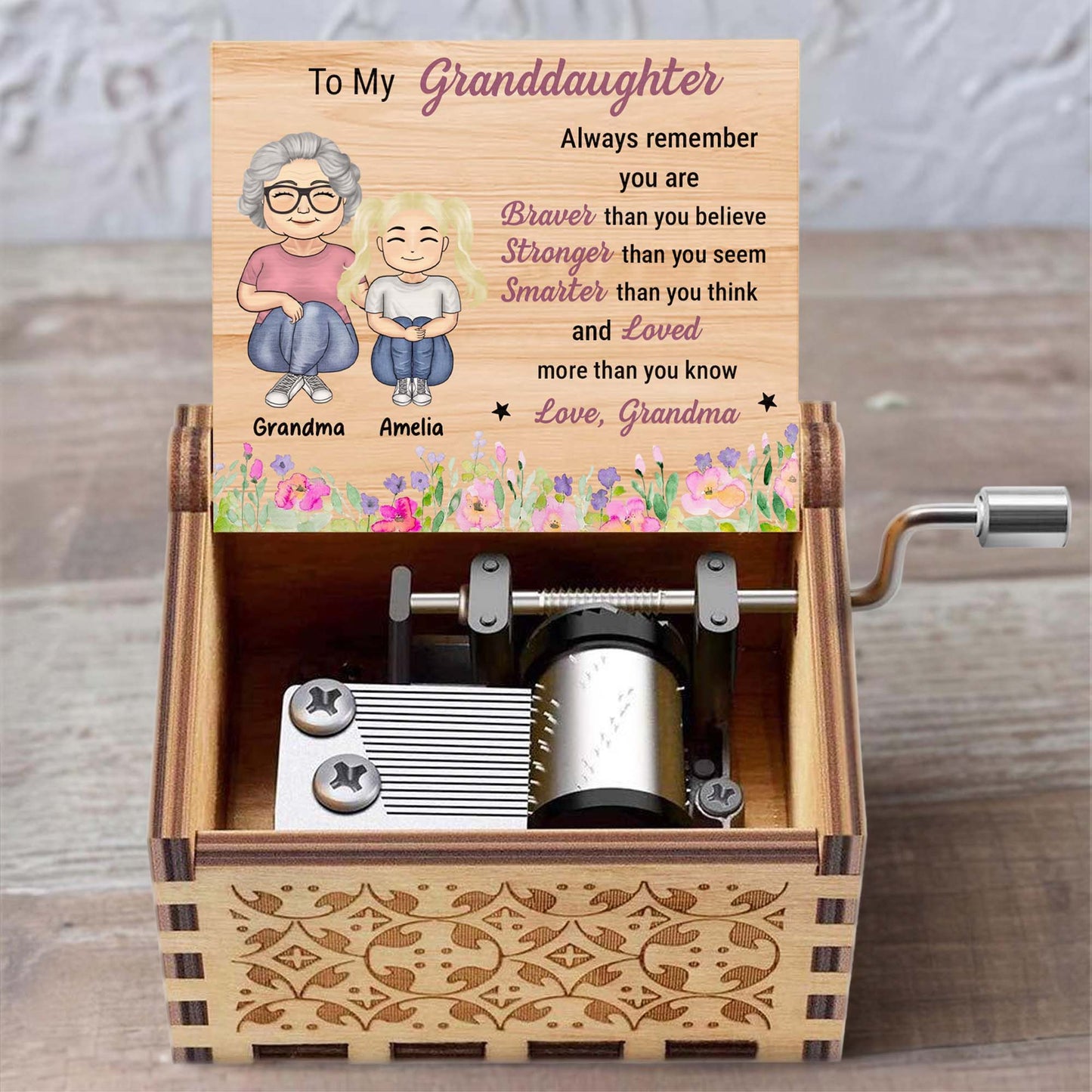 To My Granddaughter, Love And Wisdom From Grandma