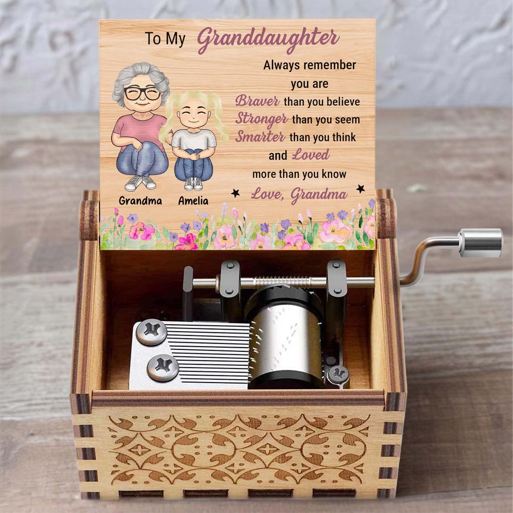 To My Granddaughter, Love And Wisdom From Grandma