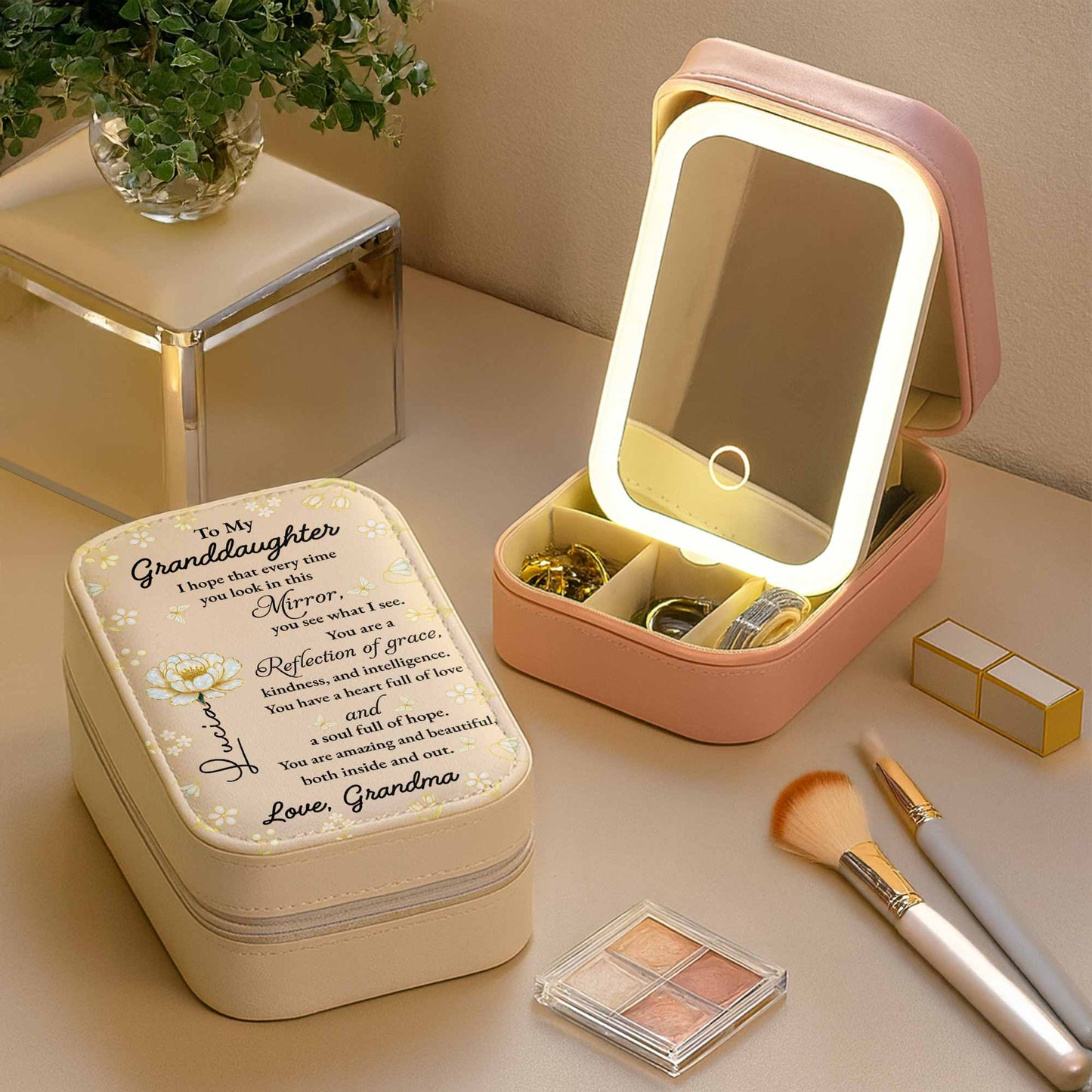 See The Reflection Of Your Grace And Flowers