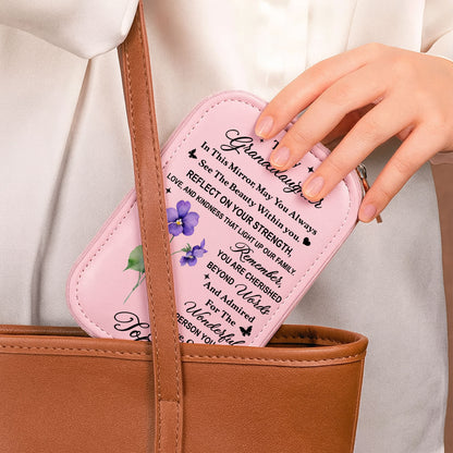 To My Granddaughter, Reflect On Your Strength And Flowers