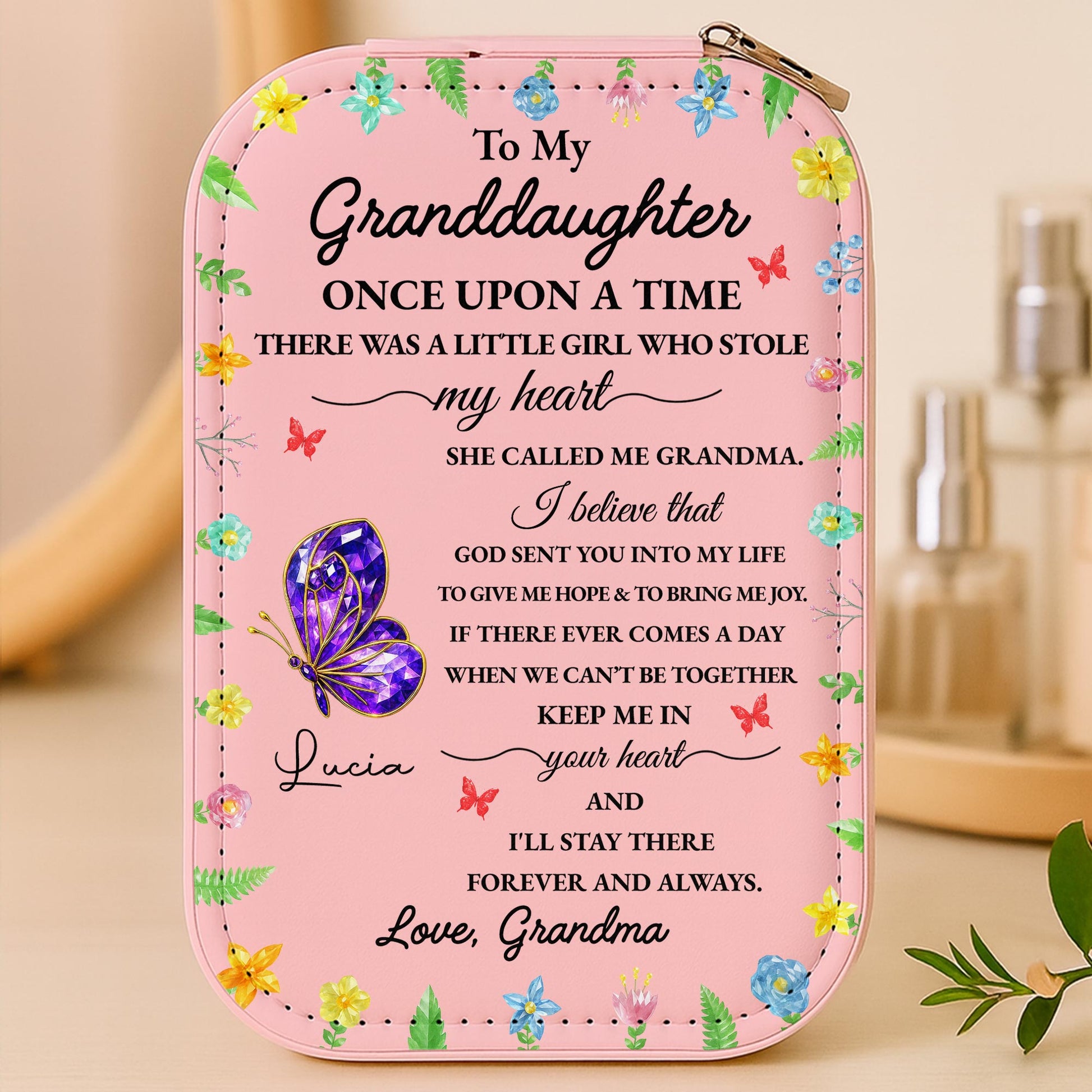 To My Granddaughter, Love From Grandma