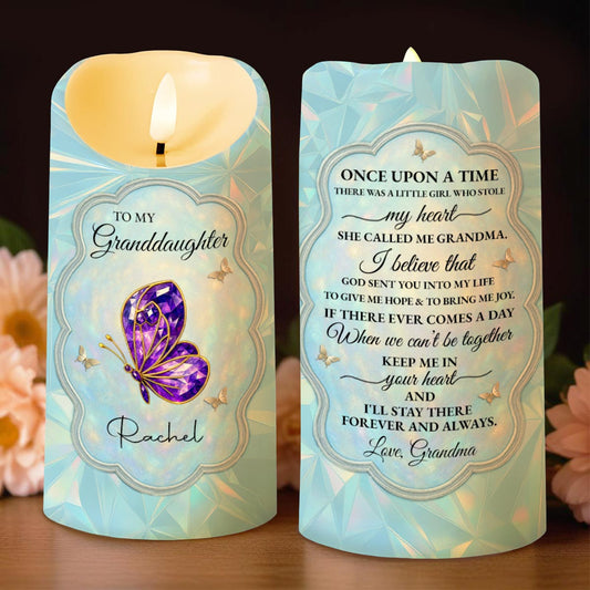 To My Granddaughter, Butterfly Heartfelt Message