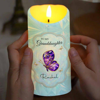 To My Granddaughter, Butterfly Heartfelt Message