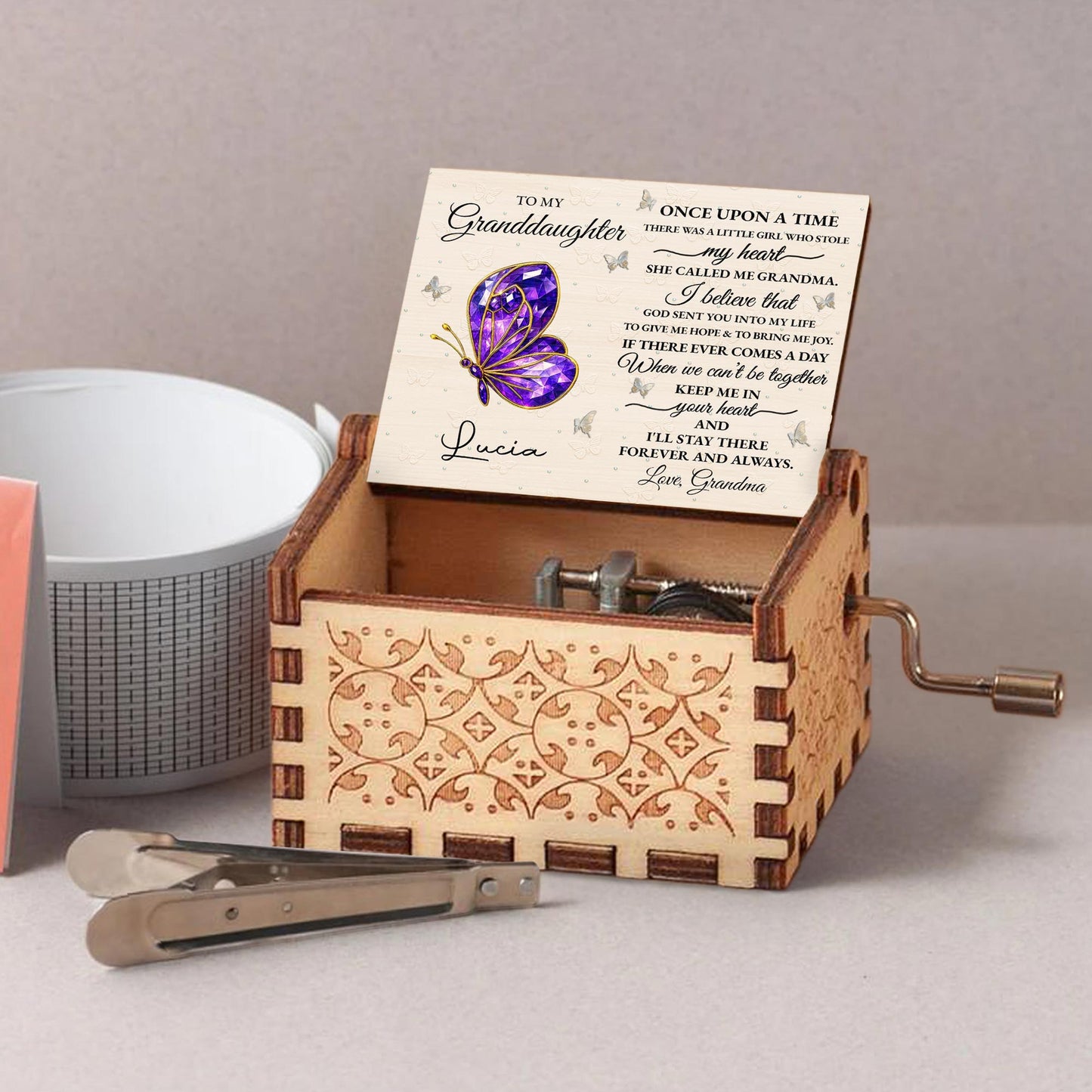 Once Upon A Time, Butterfly, Love From Grandma