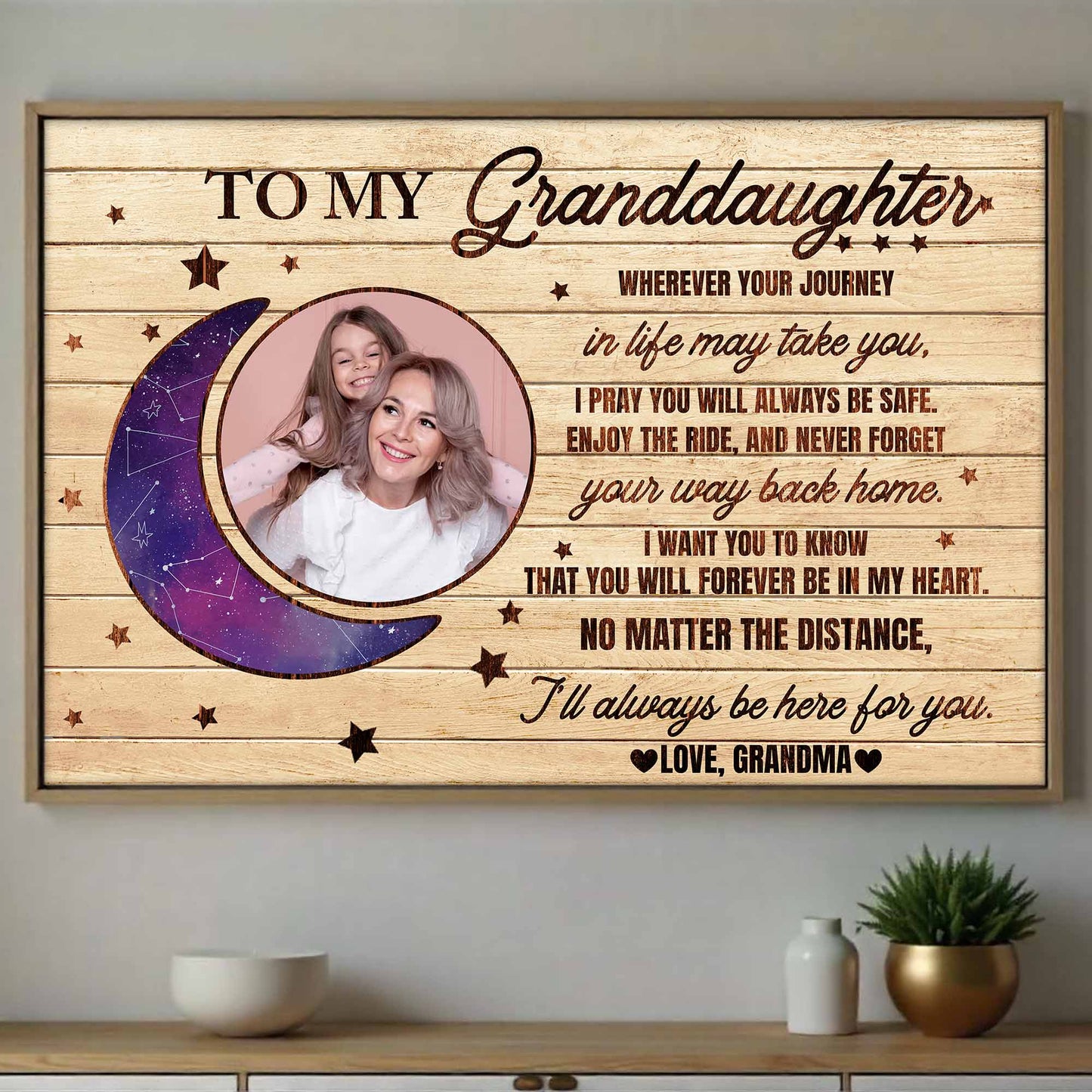 To My Daughter, Moon And Stars, Always Be Safe