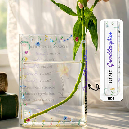 To My Granddaughter, Always Remember You Are Special