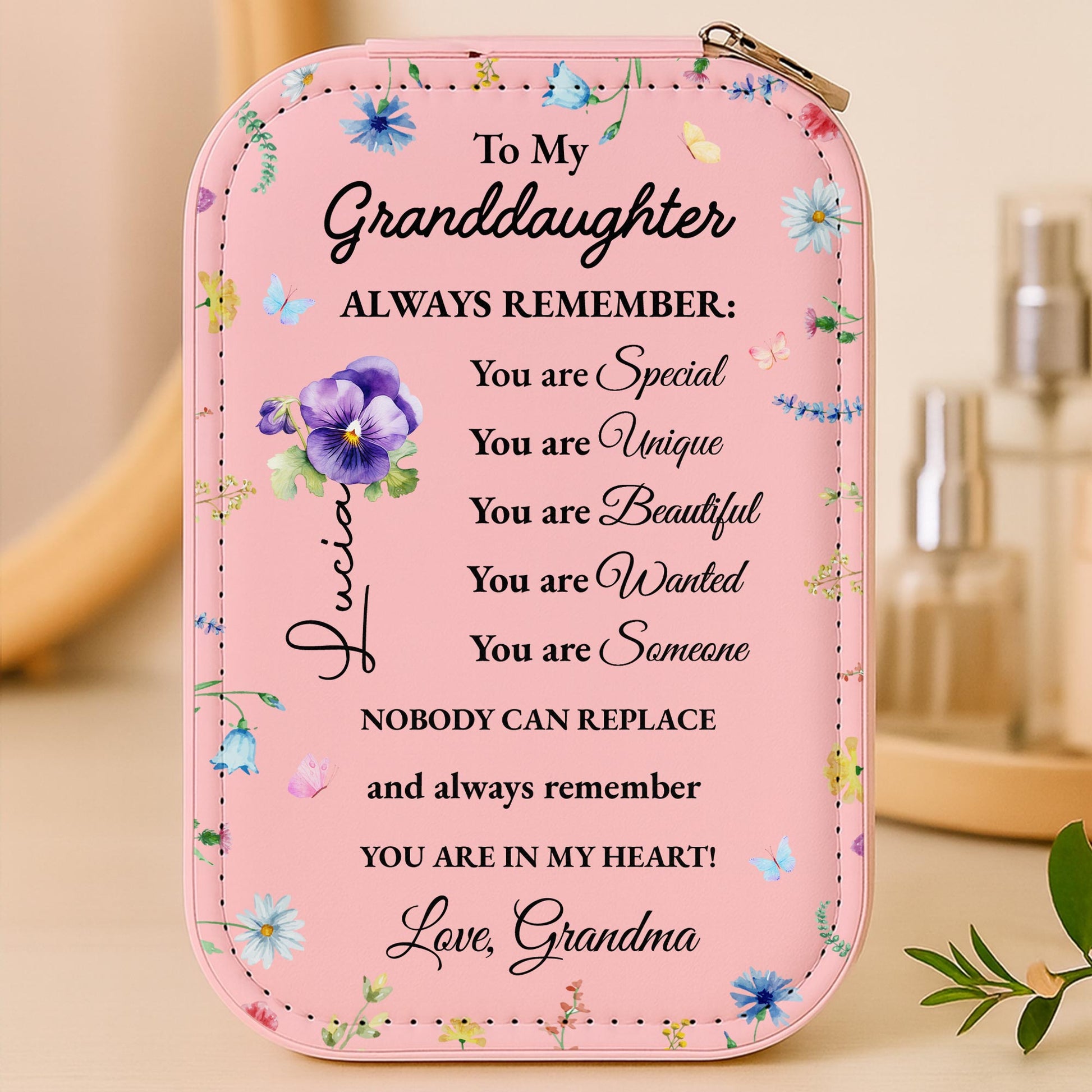 To My Granddaughter, Always Remember You Are Special