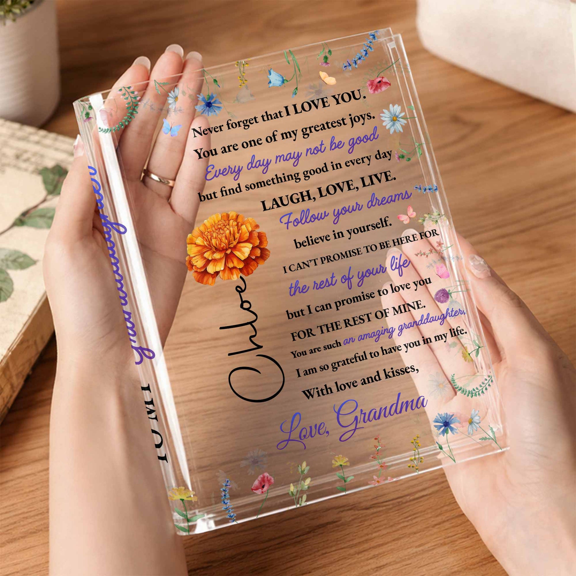 Never Forget That I Love You, Promise to Love You