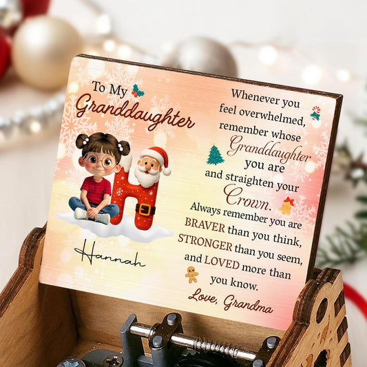 To My Granddaughter, Remember Whose Granddaughter You Are