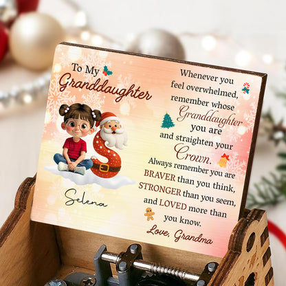 To My Granddaughter, Remember Whose Granddaughter You Are