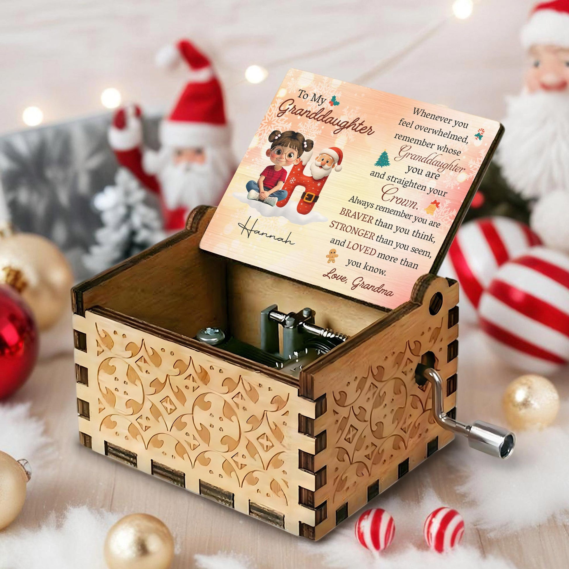 To My Granddaughter, Remember Whose Granddaughter You Are