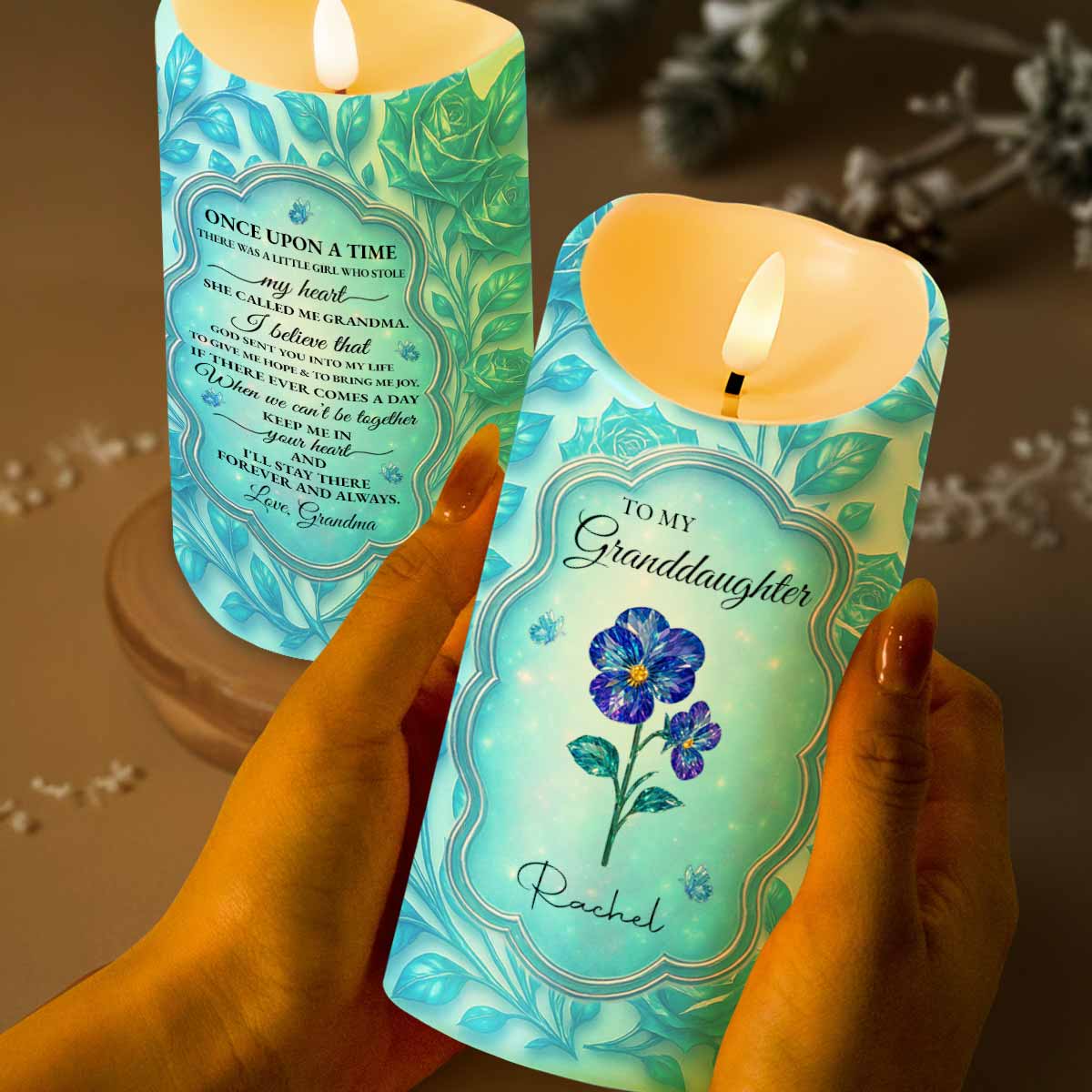 Once Upon A Time, Lovely Message From Grandma, Flowers