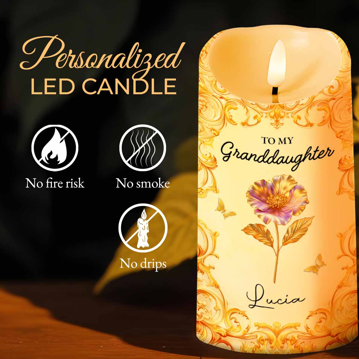 To My Granddaughter, Straighten Your Crown With Flowers