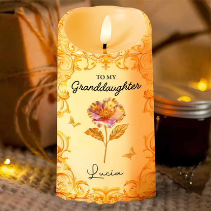 To My Granddaughter, Straighten Your Crown With Flowers