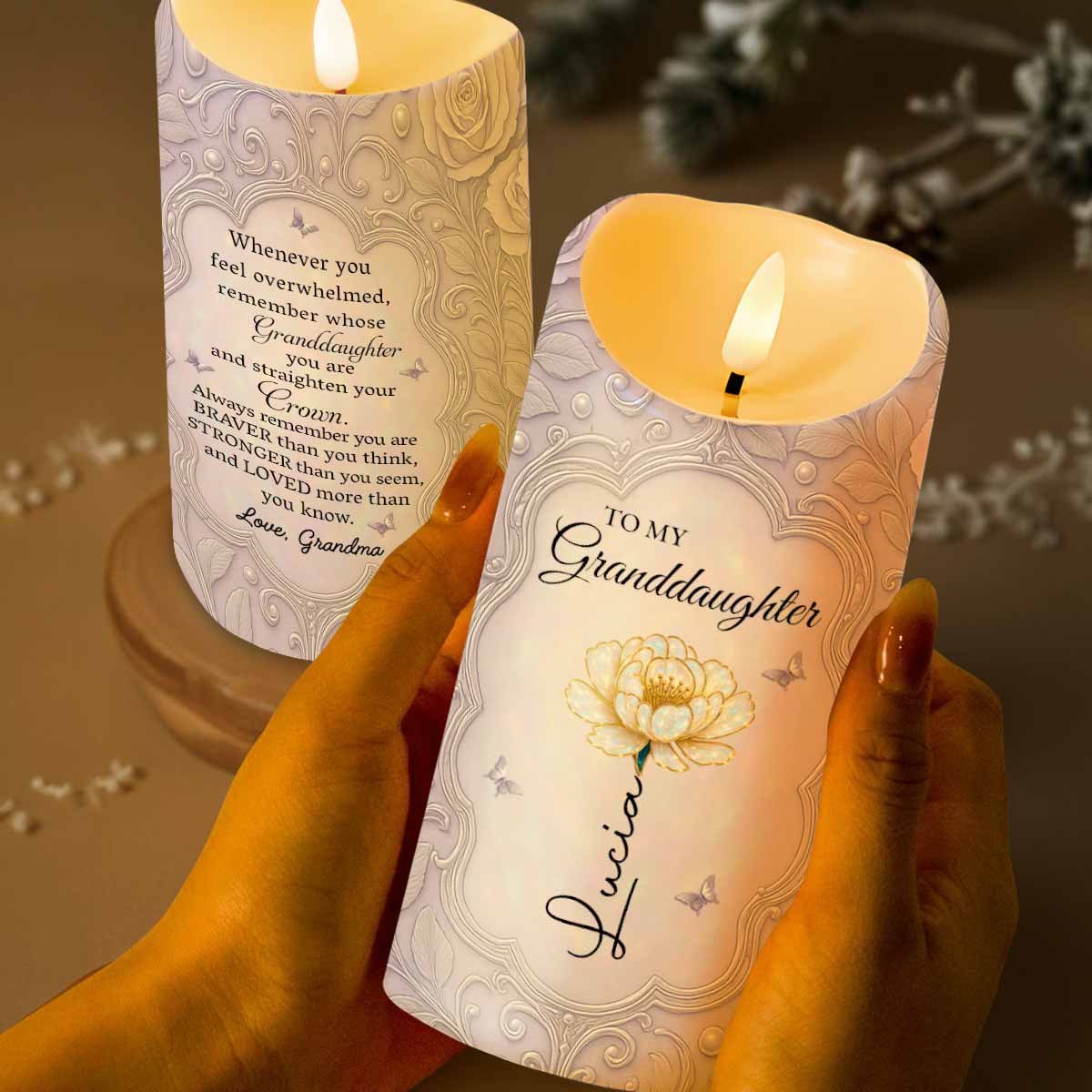 Whenever You Feel Overwhelmed, Remember Whose Granddaughter You Are