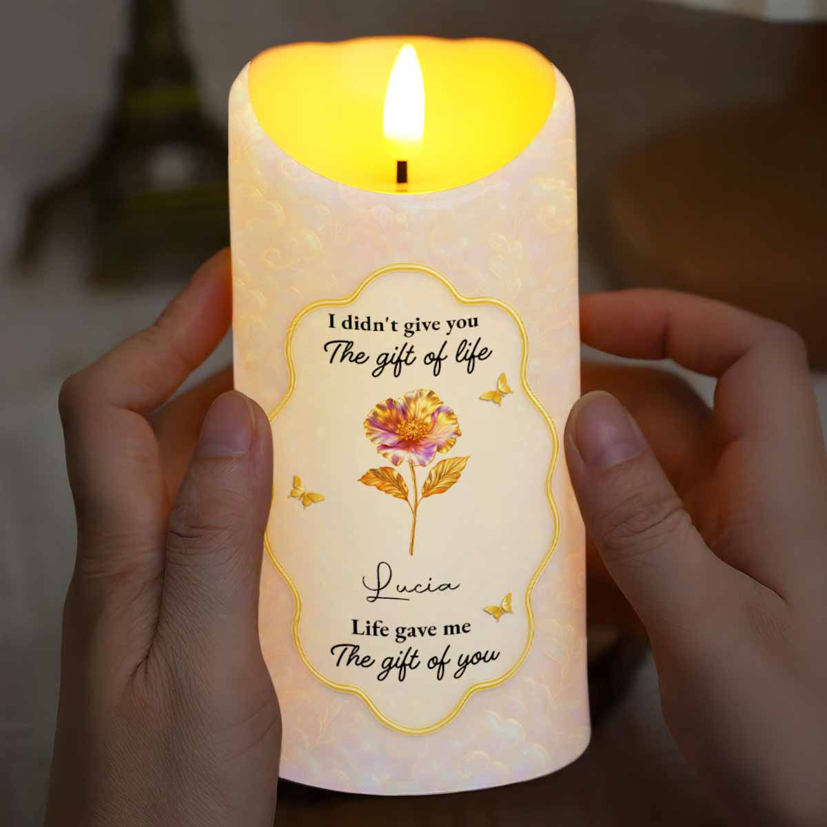 To My Granddaughter, Love That Will Always Stay, Flowers and Butterflies