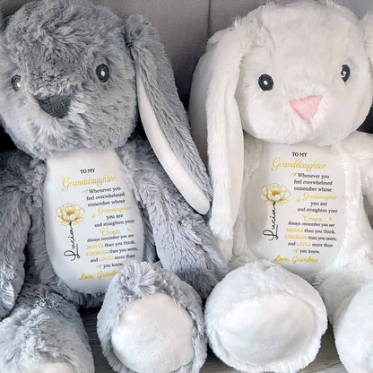 To My Granddaughter, Always Remember You Are Braver Flower