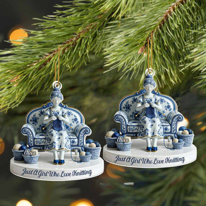 Just A Girl Who Loves Knitting