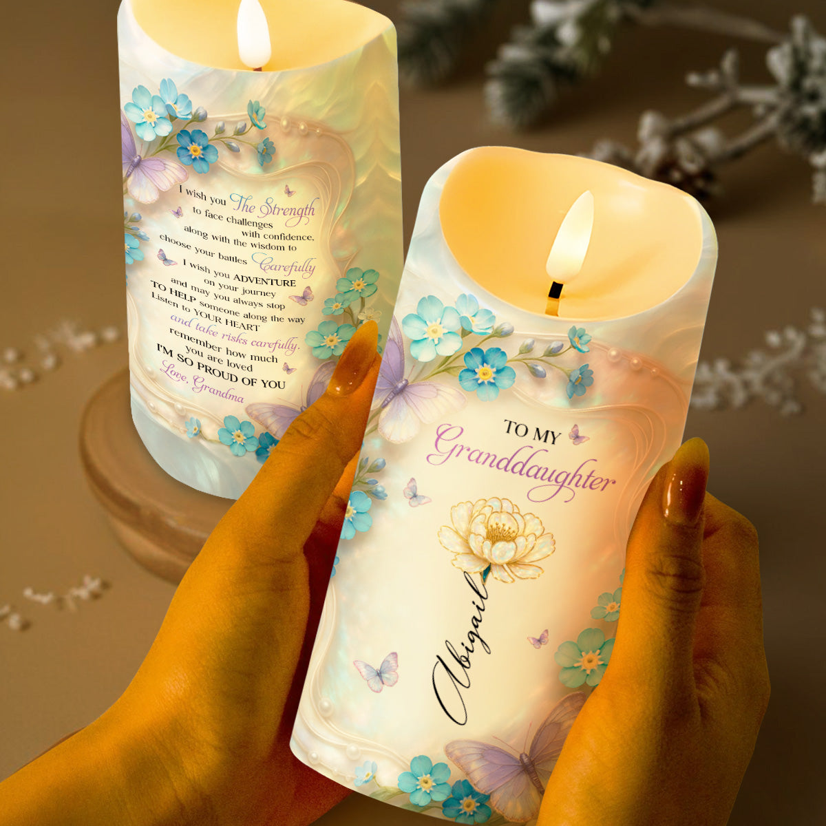 To My Granddaughter, Strength, Adventure And Love