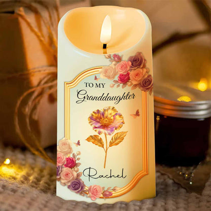 To My Granddaughter, Once Upon A Time, Flowers And Love