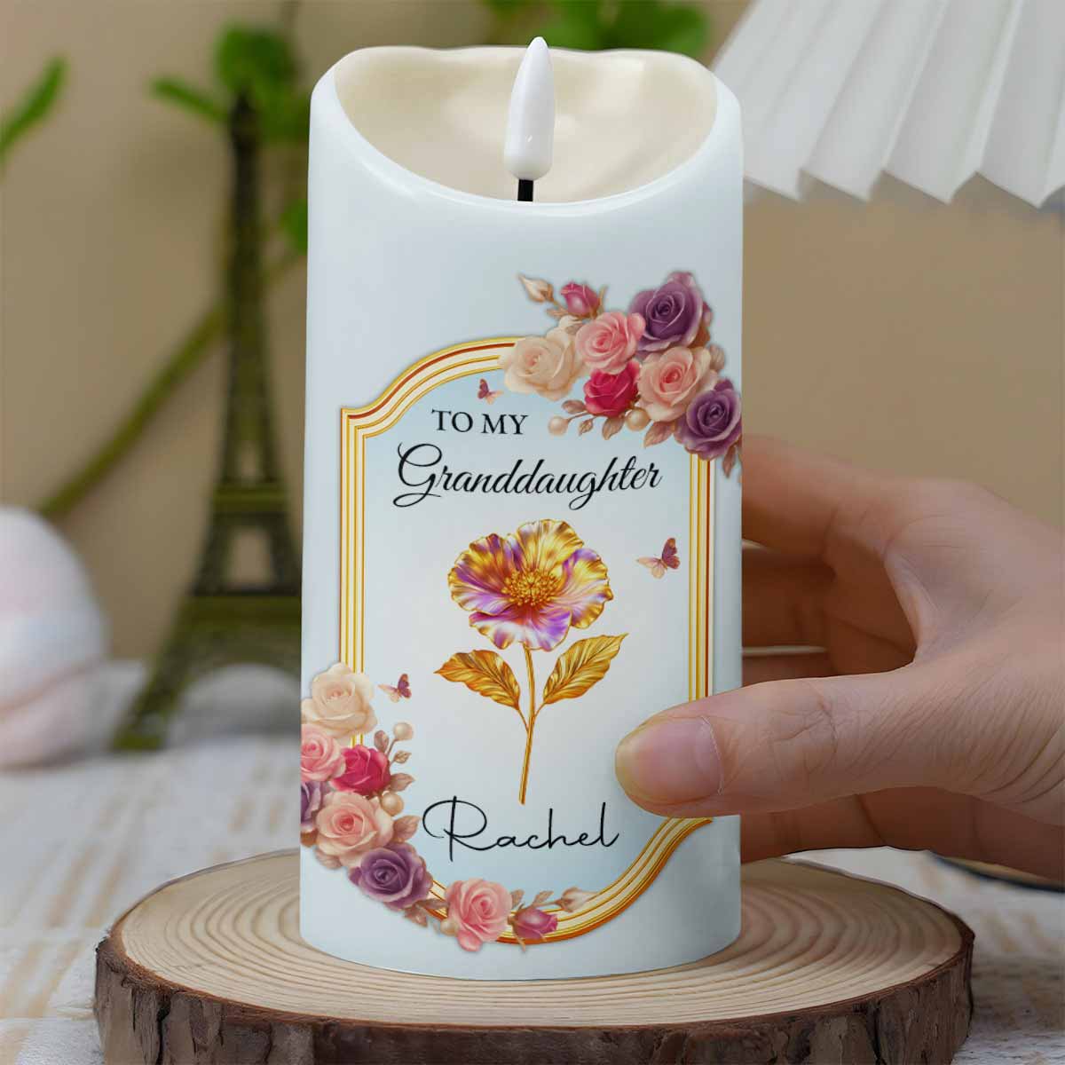 To My Granddaughter, Once Upon A Time, Flowers And Love