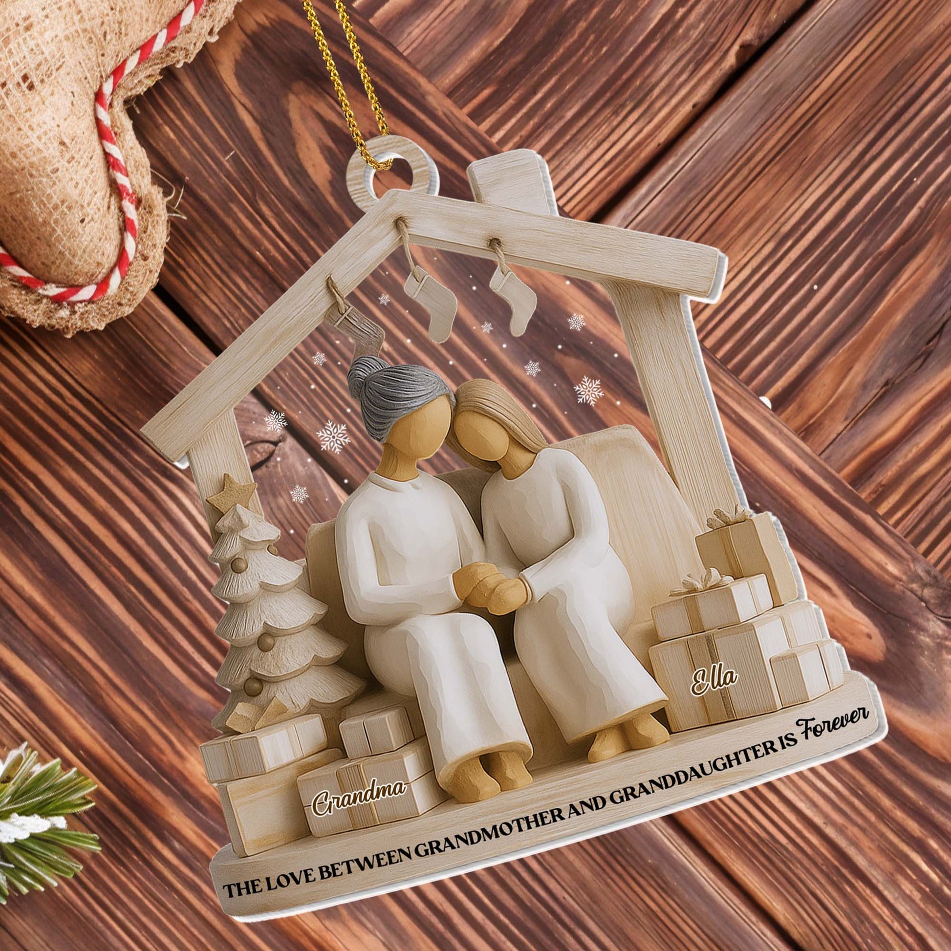 The Love Between Grandmother And Granddaughter Is Forever