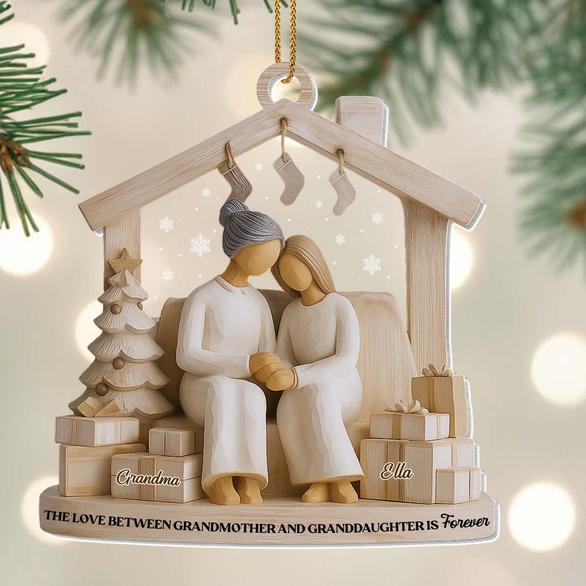 The Love Between Grandmother And Granddaughter Is Forever