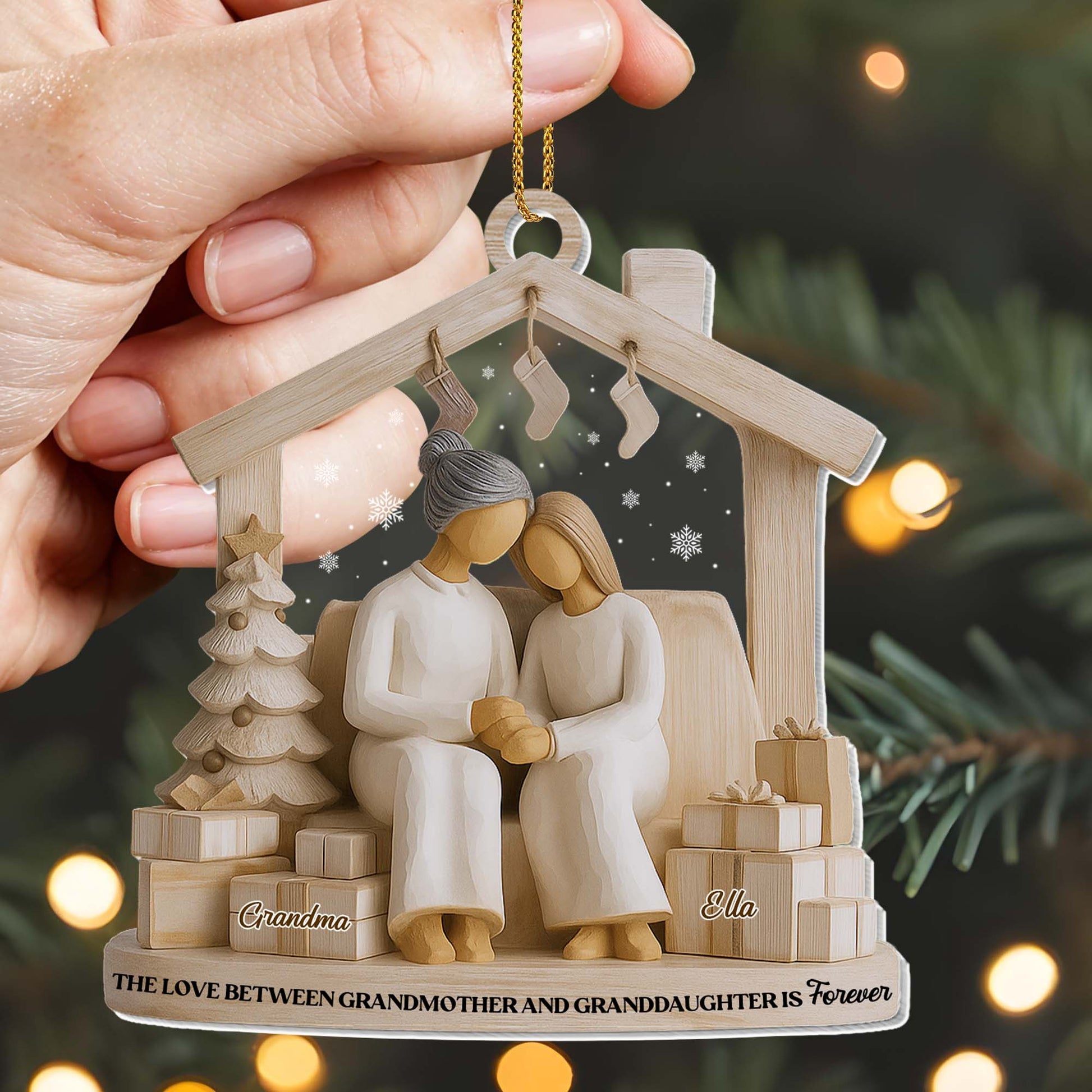 The Love Between Grandmother And Granddaughter Is Forever