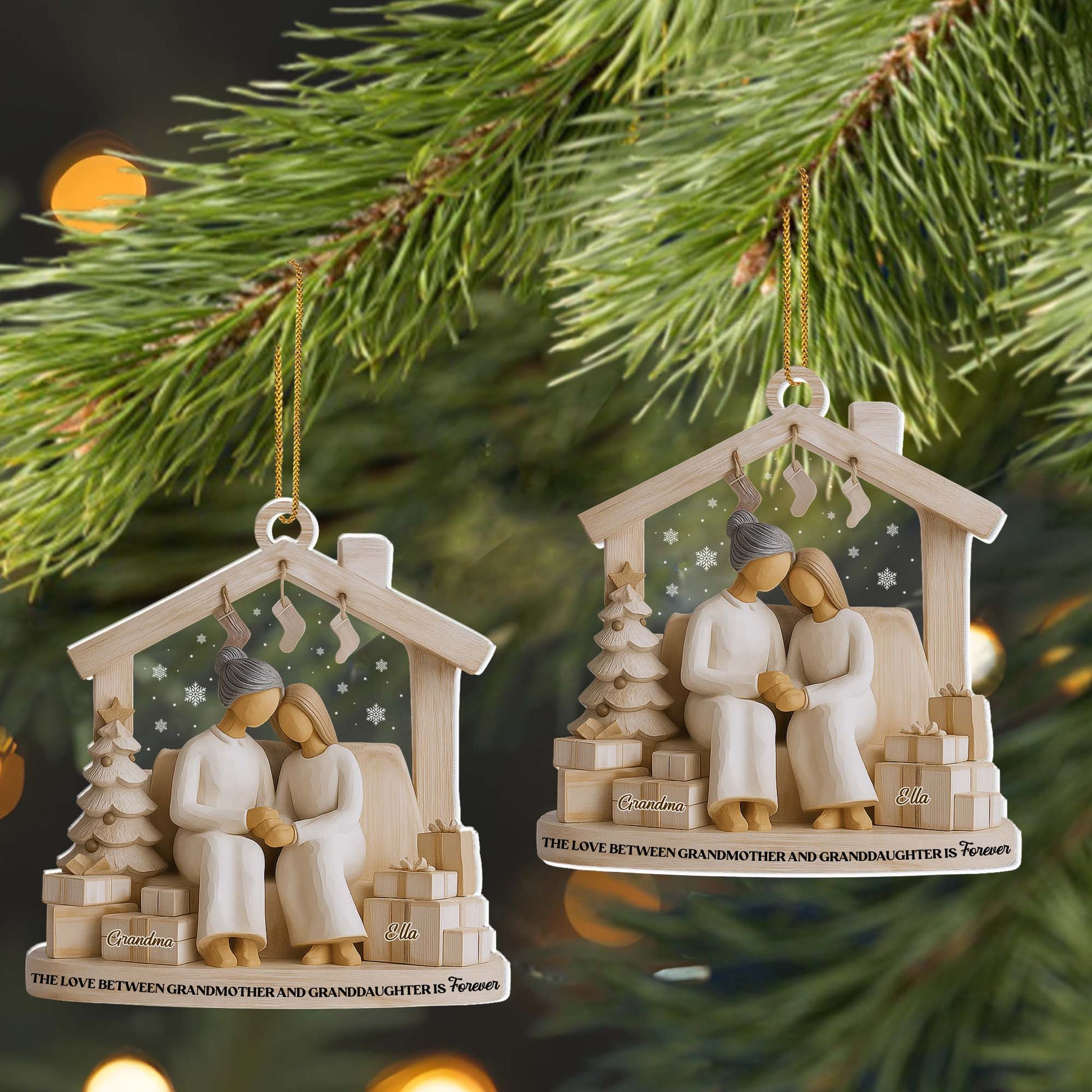 The Love Between Grandmother And Granddaughter Is Forever