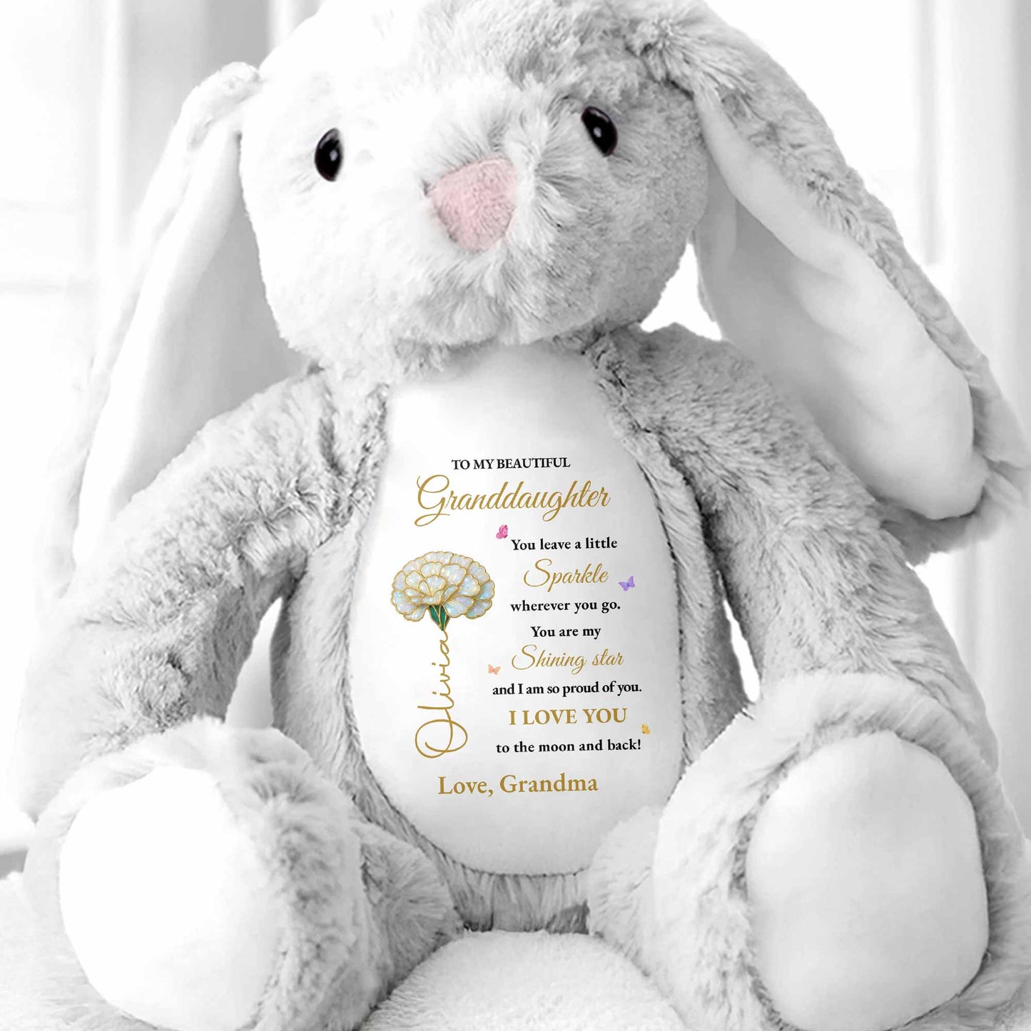 To My Beautiful Granddaughter, Sparkle And Shine With Love